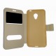 Чехол-книжка Meizu M2 mini gold Window