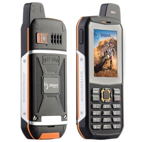 Мобильный телефон Sigma mobile X-Treme 3sim black-orange