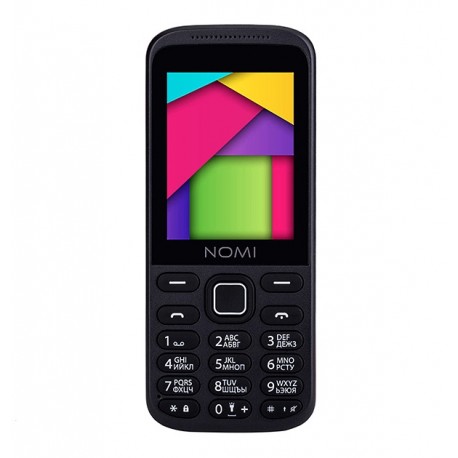 Мобильный телефон Nomi i244 Black-Red