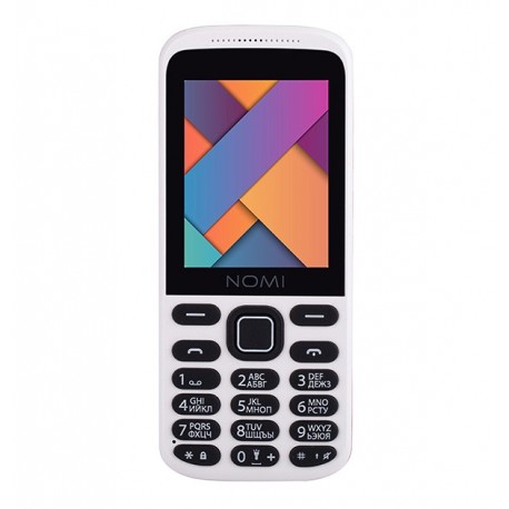 Мобильный телефон Nomi i244 White-Red