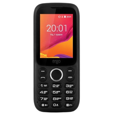 Мобильный телефон Ergo F241 Talk black