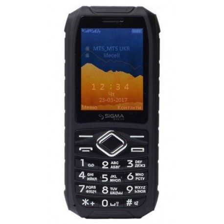 Мобильный телефон Sigma mobile X-treme IO67 Black